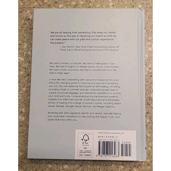 How We Heal: Uncover Your Power and Set Yourself Free Hard NEW Alexandra Elle - Picture 2 of 6